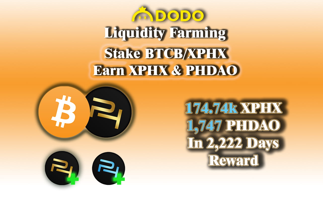 The DODO XPHX/BTCB farm