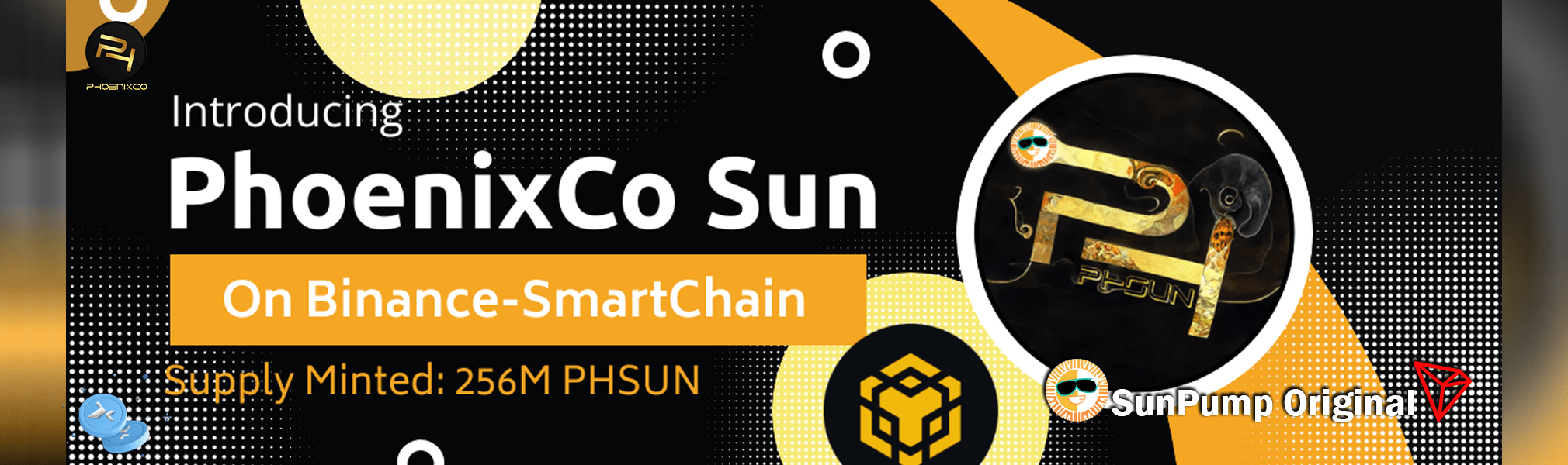 The PHSUN BEP20 presale on DXsale