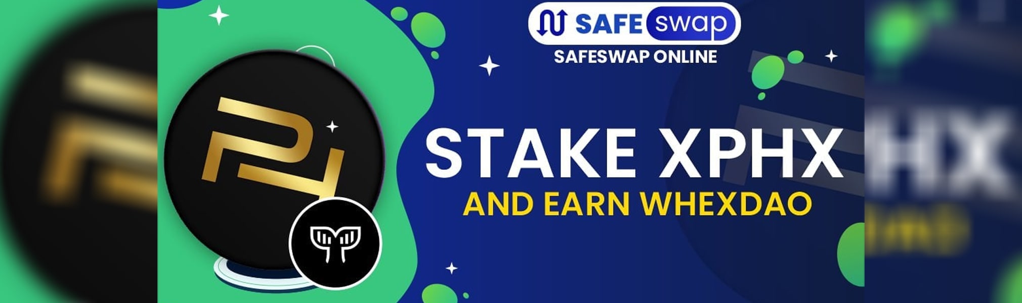 SafeSwap farming terms, 74,700 XPHX over 180 days